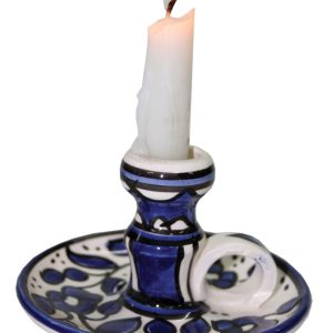 Ceramic Candle Stick - 13 CS 06 BL