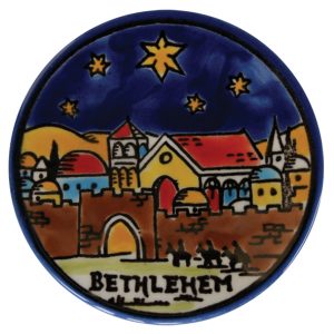 Ceramic Christmas Ornament - 5 Bethlehem