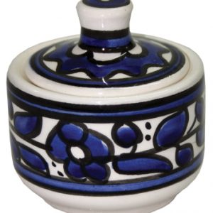 Ceramic Sugar Bowl - 13 SB S BL