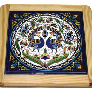 Ceramic Wooden Tray - 02 CSTR 15