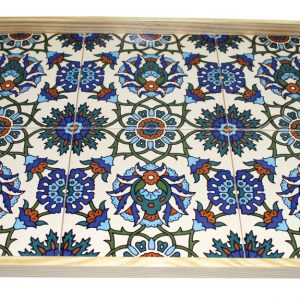 Ceramic Wooden Tray - 311 TR 3045