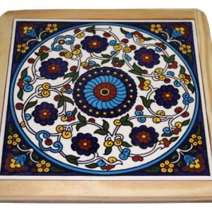 Ceramic Wooden Tray - 88 CSTR 15