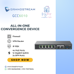 Grandstream GCC6010 UC + Networking Convergence Solution
