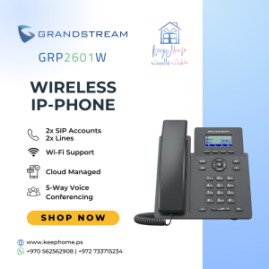 Grandstream GRP2601W 2-Line Wireless Essential IP Phone