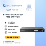 Grandstream GWN7801P 8-Port Managed PoE Switch