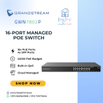 Grandstream GWN7802P 16-Port Managed PoE Switch