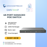 Grandstream GWN7806P 48-Port Managed PoE Switch
