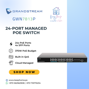 Grandstream GWN7813P 24-Port Managed PoE Switch