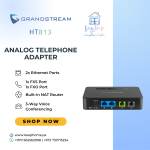 Grandstream HT813 Hybrid ATA with FXS and FXO Ports