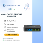 Grandstream HT814 4 Port FXS Gateway with Gigabit NAT Router