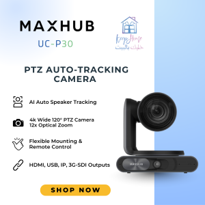 MAXHUB UC P30 PTZ Auto Tracking Camera