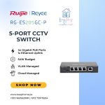 Ruijie Reyee RG-ES205GC-P, 5-Port Gigabit Smart Cloud Managed PoE Switch