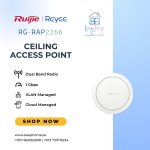Ruijie Reyee RG-RAP2266, Reyee Wi-Fi 6 AX3000 Indoor Ceiling-Mount Access Point