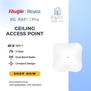 Ruijie Reyee RG-RAP72Pro, Reyee Wi-Fi 7 BE5040 Dual-Band Ceiling Access Point