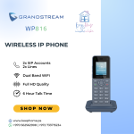 Grandstream WP816 Cordless Wi-Fi IP Phone
