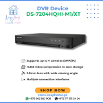 Hikvision iDS-7204HQHI-M1/XT 4-Channel AcuSense 1U Hybrid DVR