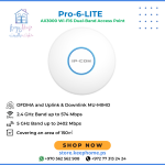 IP-COM Pro-6-Lite AX3000 WiFi-6 Dual-Band Ceiling/Wall Access Point