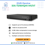 Hikvision iDS-7216HQHI-M1/XT 16-Channel 1080p 1U H.265 AcuSense DVR