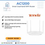 AC1200 Dual Band WiFi Router